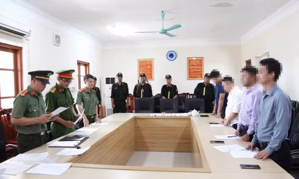 Triệt phá đường dây làm giả chứng thư thẩm định giá đầu tiên tại Thái Nguyên