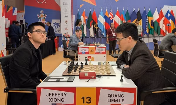 Lê Quang Liêm lần thứ 3 trong lịch sử vào vòng 4 World Cup cờ vua
