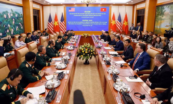 Khắc phục hậu quả chiến tranh là ưu tiên trong quan hệ hợp tác quốc phòng Việt Nam-Hoa Kỳ