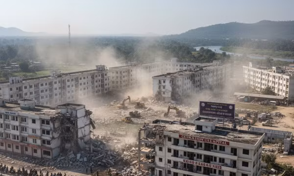 Myanmar phá dỡ gần 150 công trình tại trung tâm lừa đảo khét tiếng