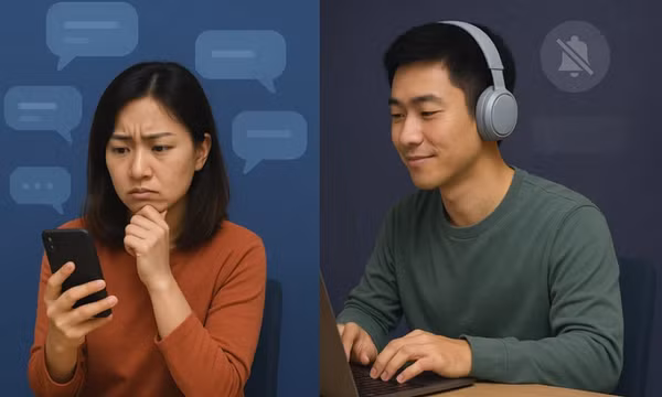 Chế độ ‘Không làm phiền’: Kiểm soát thông báo hay kiểm soát cảm xúc?