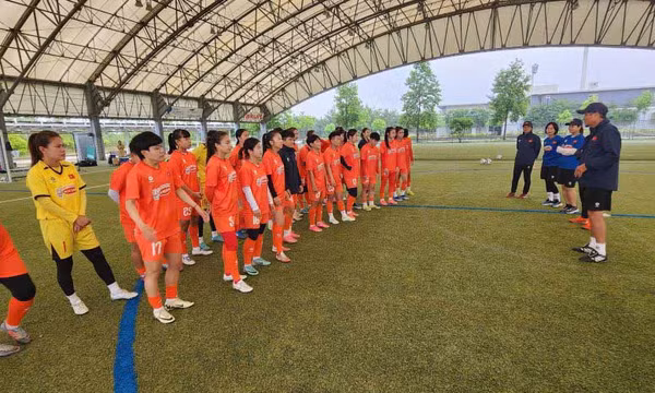 Đội tuyển nữ Việt Nam kết thúc đợt tập huấn tại Nhật Bản