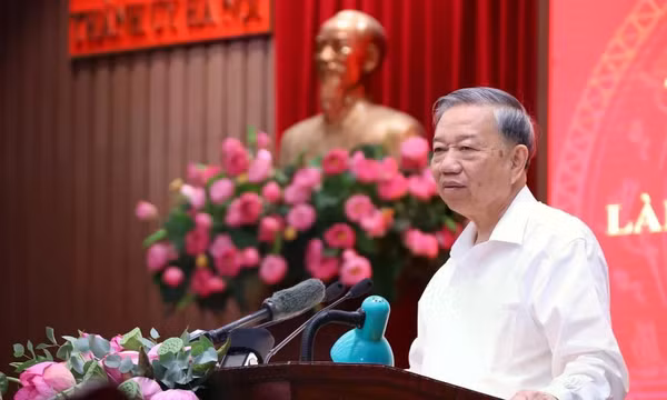 Phát biểu của Tổng Bí thư tại buổi làm việc với Ban Thường vụ Thành ủy Hà Nội