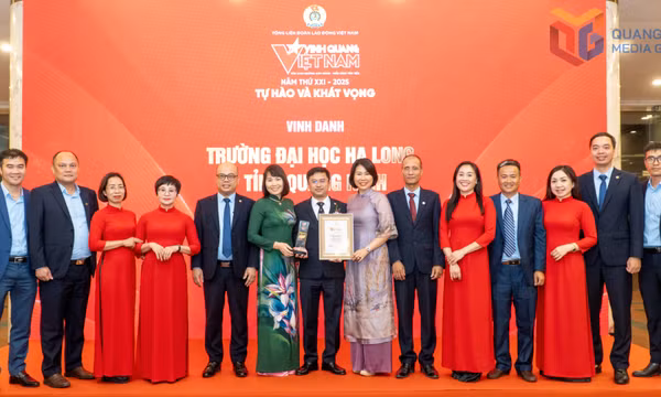 Quảng Ninh có 1 tập thể, 1 cá nhân được vinh danh tại Chương trình Vinh quang Việt Nam 2025