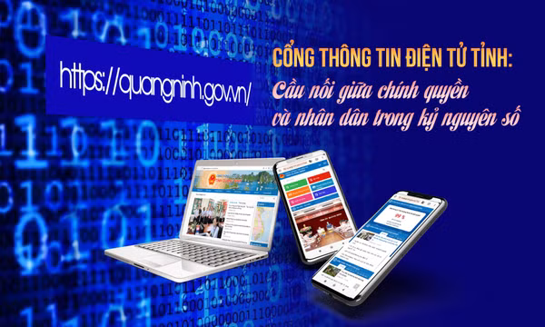 Cổng Thông tin điện tử tỉnh: Cầu nối giữa chính quyền và nhân dân trong kỷ nguyên số