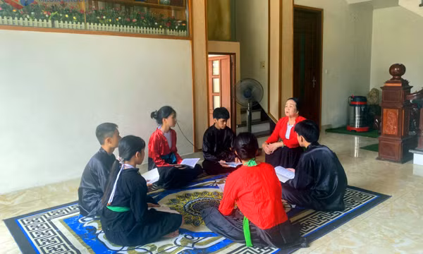 “Cái nôi" nuôi dưỡng, lan tỏa nét đẹp văn hóa người Sán Dìu 