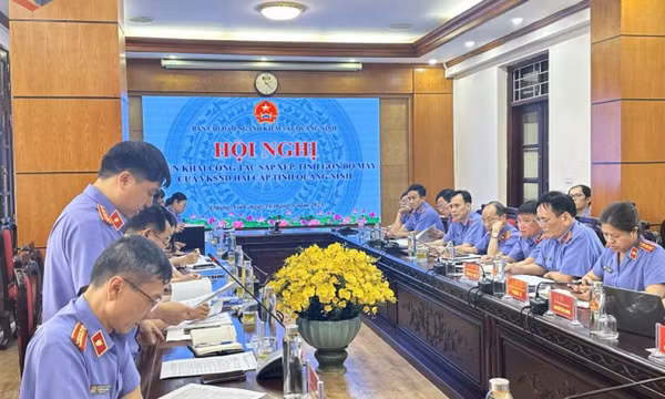Ngành Kiểm sát tỉnh: Tinh gọn bộ máy, hoạt động hiệu quả