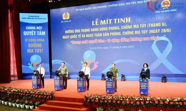Mít tinh hưởng ứng Tháng hành động phòng, chống ma túy năm 2025