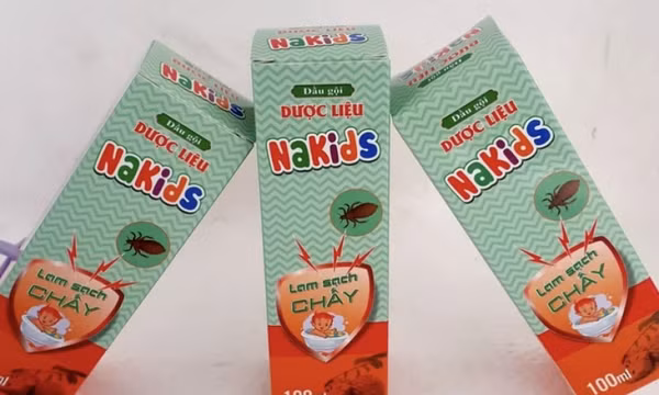 Tới lượt thu hồi toàn quốc 'dầu gội dược liệu Nakids làm sạch chấy'