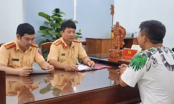 'Thế thân' nộp phạt vi phạm giao thông bị cảnh sát nhận diện ngay