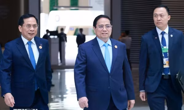Thủ tướng Phạm Minh Chính dự phiên khai mạc toàn thể Hội nghị WEF Thiên Tân