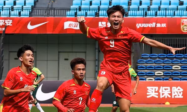 Sao trẻ nhà bầu Hiển lập công, U16 Việt Nam thắng U16 Ả Rập Xê Út