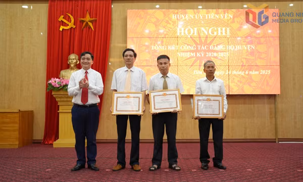 Tiên Yên sơ kết Đảng bộ huyện 6 tháng đầu năm 2025 và tổng kết nhiệm kỳ 2020 – 2025