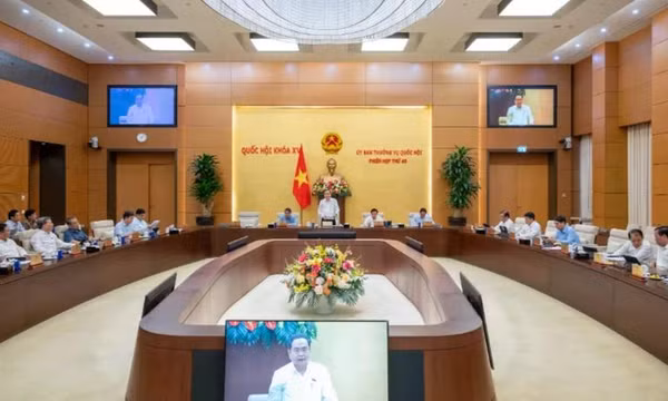Thông cáo báo chí về Chương trình Phiên họp thứ 46 của Ủy ban Thường vụ Quốc hội