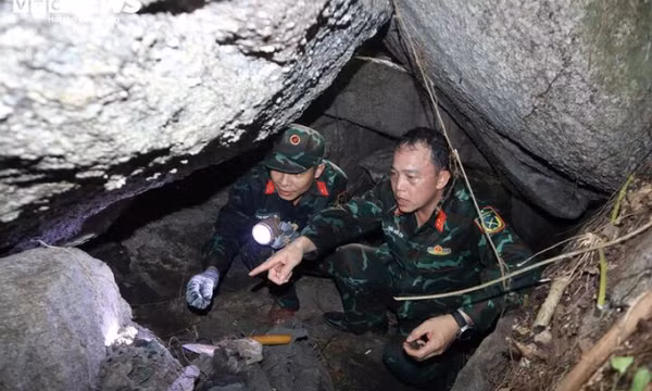 57 năm sau trận bom vùi lấp hang Đá Sập, đã tìm thấy 8 hài cốt liệt sĩ
