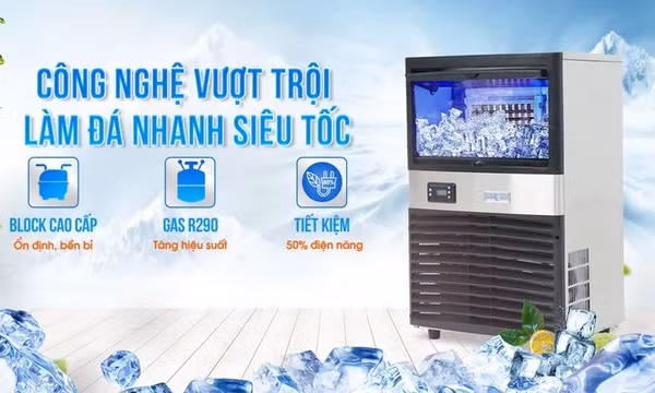 Công nghệ làm đá thế hệ mới hướng đến hiệu quả và tiết kiệm năng lượng