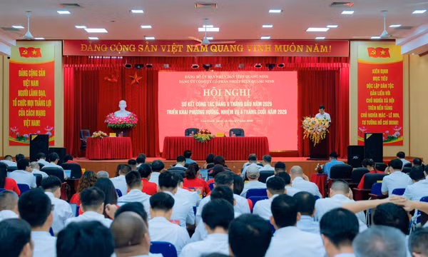Đảng bộ Công ty CP Nhiệt Điện Quảng Ninh triển khai phương hướng, nhiệm vụ 6 tháng cuối năm 2026