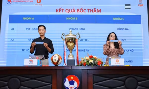 Bốc thăm giải U21 Quốc gia: Hoàng Anh Gia Lai, Sông Lam Nghệ An vào bảng khó