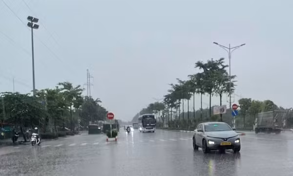 Thời tiết ngày 5/7: Đông Bắc Bộ có mưa vừa, mưa to, cục bộ có nơi mưa rất to