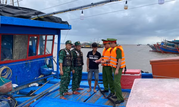 Các địa phương khu vực Móng Cái trực 24/24 giờ, sẵn sàng phương án chống bão