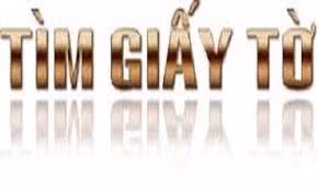 Tìm giấy tờ
