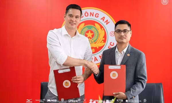 Nguyễn Filip gia hạn hợp đồng với đội Công an Hà Nội đến năm 2029