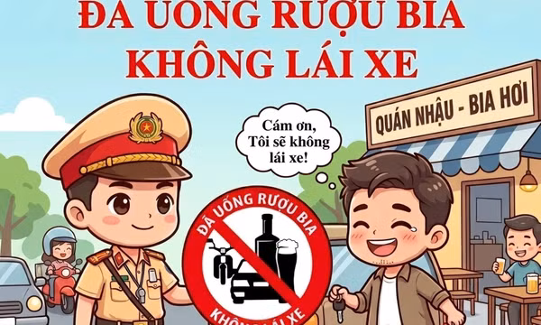 Xây dựng văn hóa “đã uống rượu bia không lái xe”