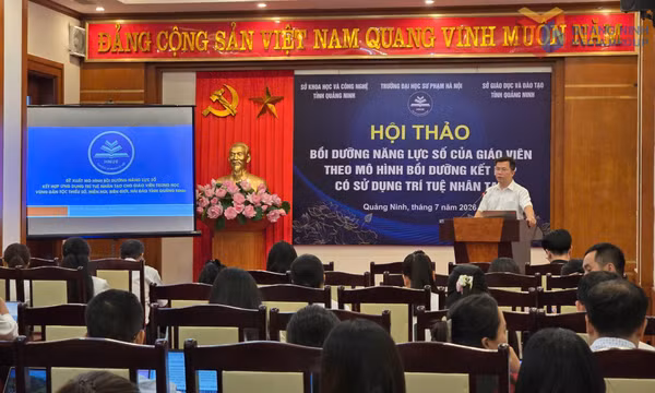 Hội thảo Bồi dưỡng năng lực số cho giáo viên vùng dân tộc thiểu số, miền núi, biên giới và hải đảo