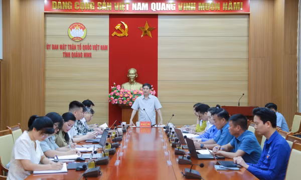 Giao ban Ban Thường trực Ủy ban MTTQ tỉnh