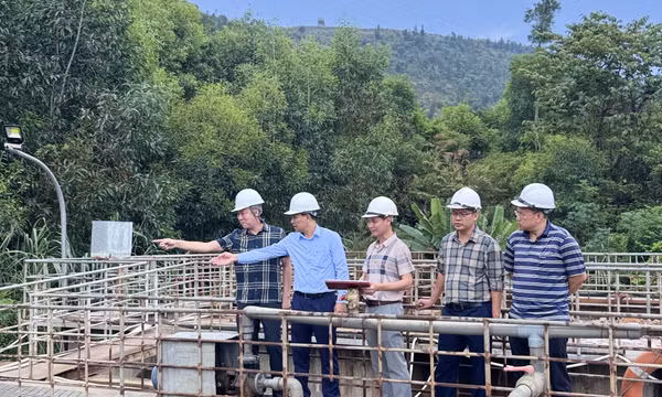 TKV đảm bảo vận hành hiệu quả các trạm xử lý nước thải mỏ