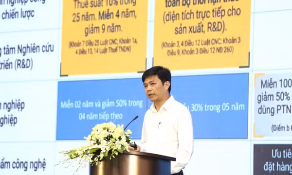 Công nghệ chiến lược được hưởng nhiều cơ chế ưu đãi, đặc biệt chưa từng có
