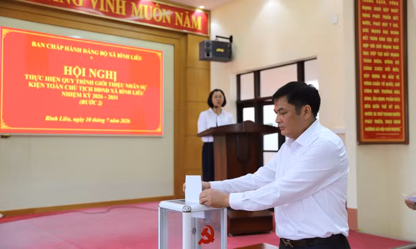 Xã Bình Liêu: Thực hiện quy trình các bước giới thiệu nhân sự kiện toàn chức danh Chủ tịch HĐND xã nhiệm kỳ 2026-2031