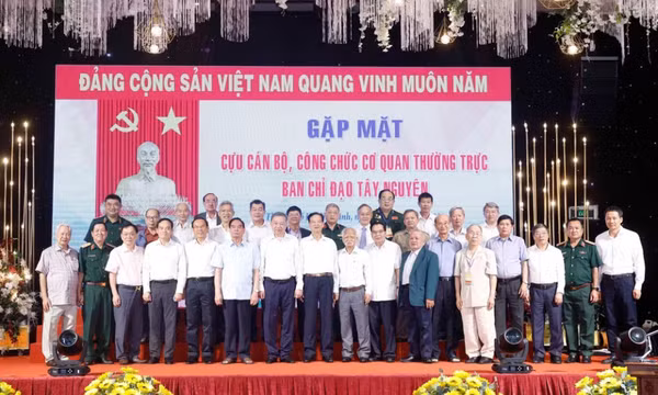 Tổng Bí thư, Chủ tịch nước Tô Lâm dự họp mặt truyền thống Ban Chỉ đạo Tây Nguyên