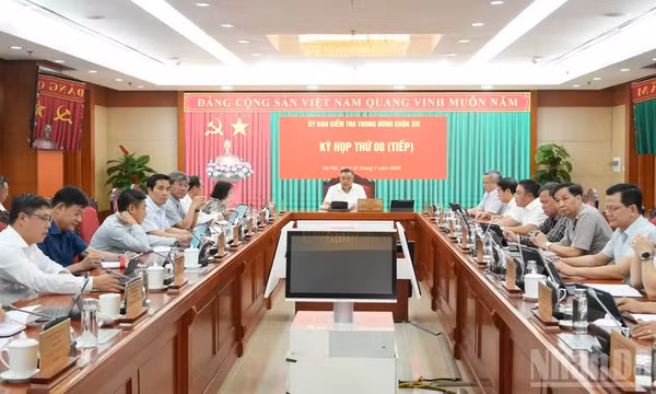 Ủy ban Kiểm tra Trung ương xem xét, thi hành kỷ luật tổ chức đảng, đảng viên vi phạm