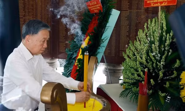 Tổng Bí thư, Chủ tịch nước Tô Lâm: Tìm kiếm, quy tập, xác định danh tính các liệt sĩ là trách nhiệm thiêng liêng trước Tổ quốc, trước nhân dân