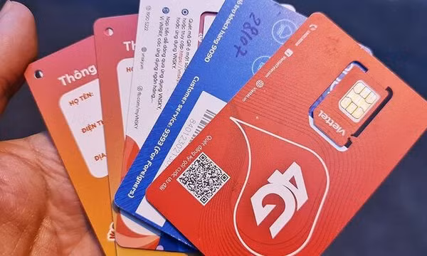 Cố tình sử dụng SIM do người khác đứng tên sẽ bị phạt đến 50 triệu đồng