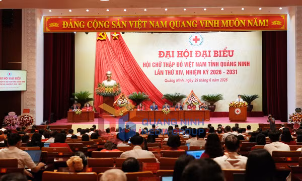Đại hội đại biểu Hội Chữ thập đỏ Việt Nam tỉnh Quảng Ninh lần thứ XIV, nhiệm kỳ 2026 - 2031, tháng 6-2026