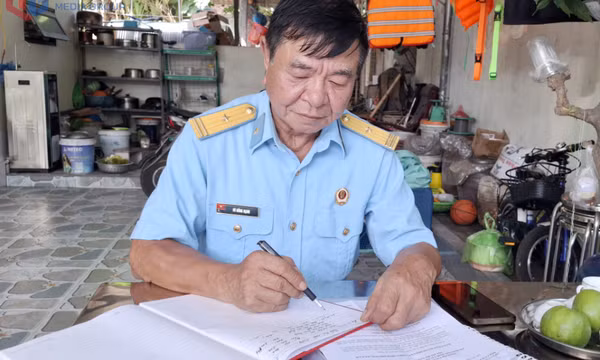 Chi hội trưởng CCB tận tụy với khu dân cư