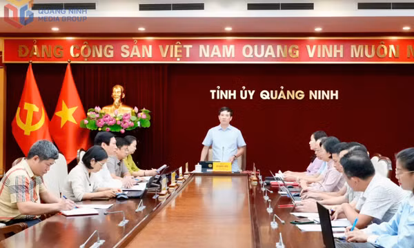 Đồng chí Phó Bí thư Tỉnh ủy nghe phương án xây dựng nhà văn hóa số, một số mô hình xã hội chủ nghĩa