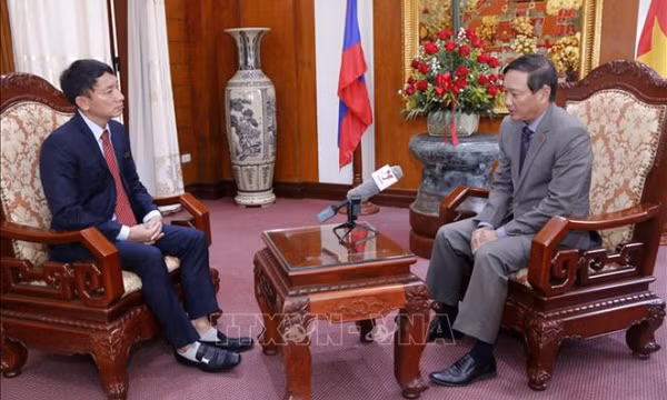 Mối quan hệ Việt Nam - Lào sẽ tiếp tục phát triển ngày càng mạnh mẽ, hiệu quả, bền vững hơn