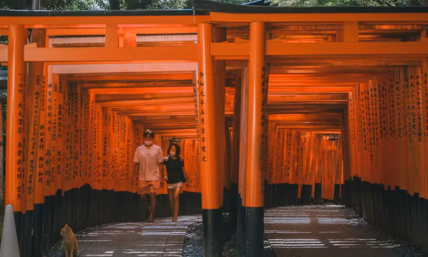 Kyoto vắng vẻ những ngày tháng bảy