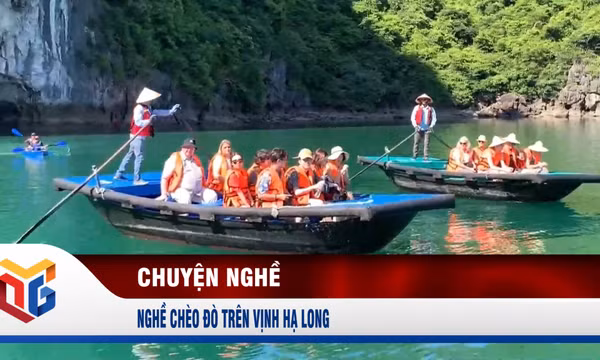 Nghề chèo đò trên Vịnh Hạ Long