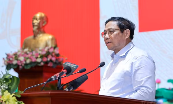 Thủ tướng Phạm Minh Chính dự Hội nghị Quân chính toàn quân 6 tháng đầu năm 2022