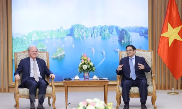 Thủ tướng Chính phủ tiếp Tổng Giám đốc Điều hành Ngân hàng Thế giới