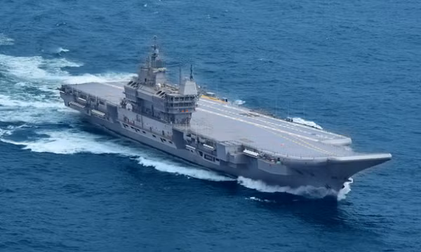 Ấn Độ bàn giao tàu sân bay nội địa đầu tiên cho Hải quân