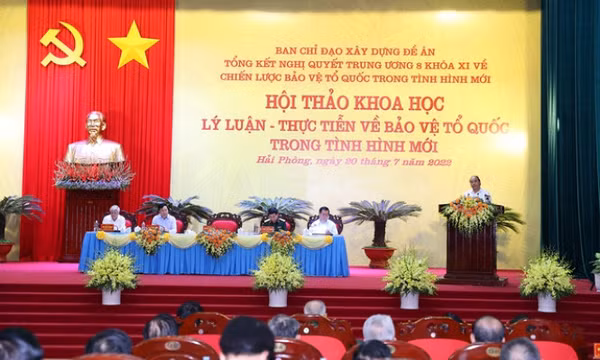 Tổng kết lý luận và thực tiễn về bảo vệ Tổ quốc trong tình hình mới