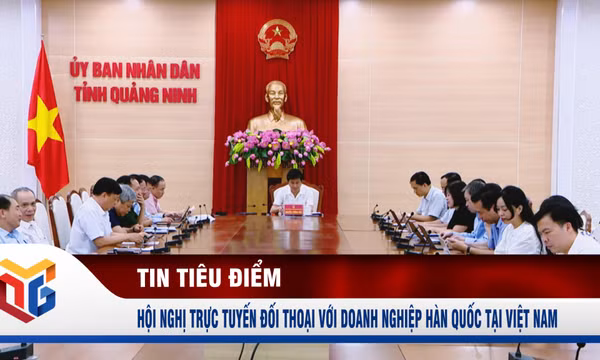 Hội nghị trực tuyến đối thoại với doanh nghiệp Hàn Quốc tại Việt Nam