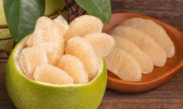 Bưởi, rau cải nên xuất hiện nhiều trong bữa ăn gia đình