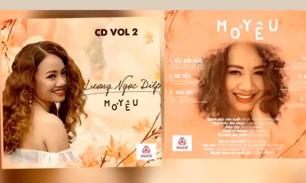 Ca sĩ Lương Ngọc Diệp ra mắt CD Vol 2 "Mơ Yêu"