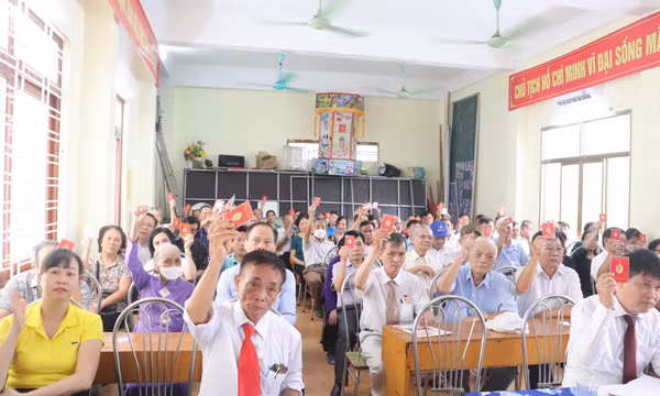  Các địa phương trên địa bàn tỉnh đồng loạt tổ chức đại hội chi bộ nhiệm kỳ 2022-2025 